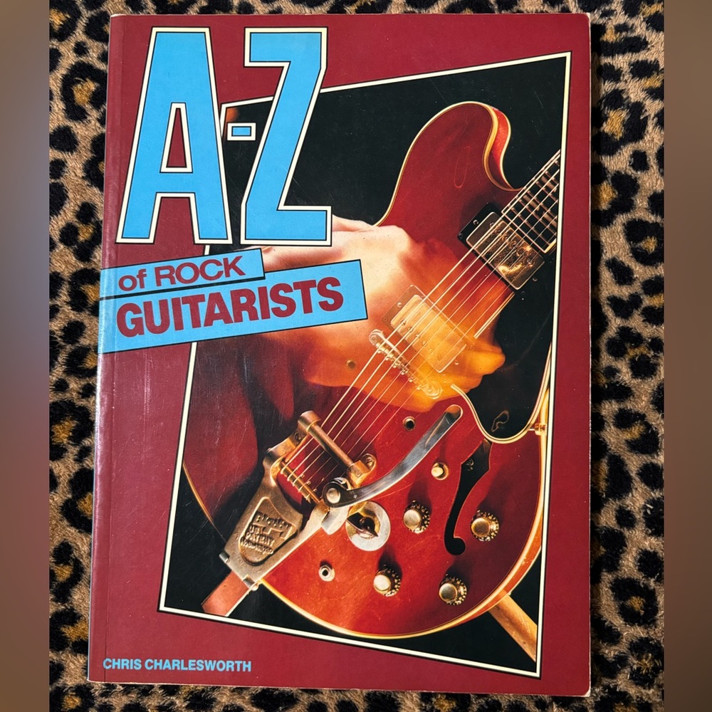 A-Z of Rock Guitarists Book